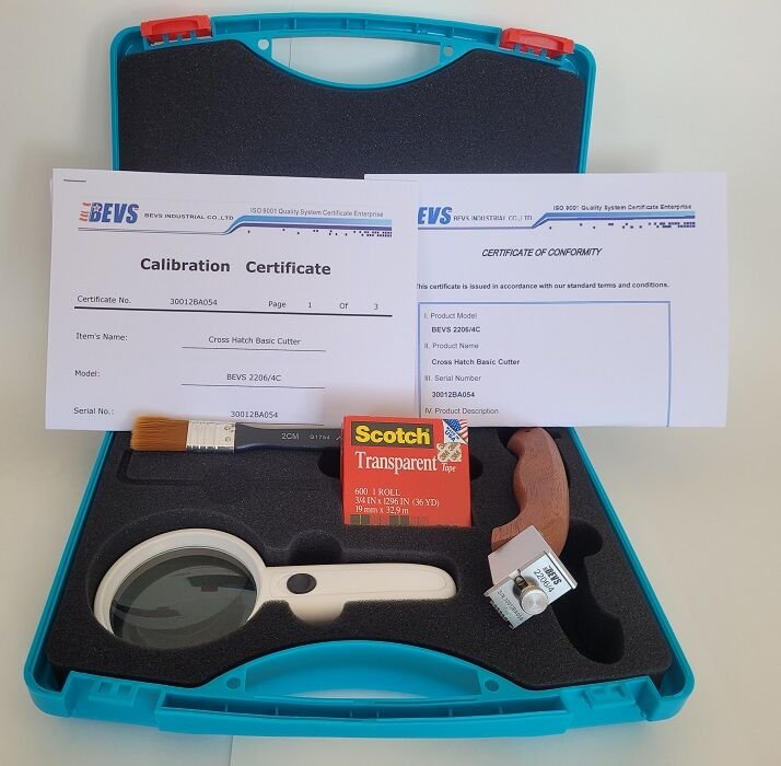 Cross Hatch Cutter Basic Kit / Cross-Cut Adezyon Test Kiti - Tek Yüzlü Bıçak