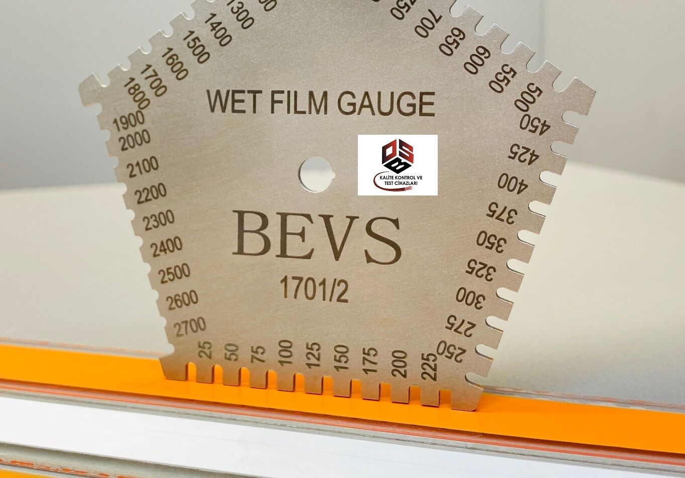 Wet Film Gauge / Yaş Film Kalınlık Ölçüm Plakaları