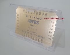 Wet Film Gauge / Alüminyum Yaş Film Kalınlık Ölçüm Plakası