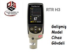 Testex Bant-Film Kalınlık Ölçüm Cihazı / Gelişmiş Model Replica Tape Reader-RTR H3