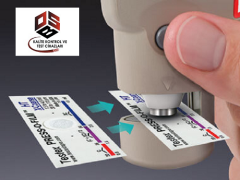 Testex Bant-Film Kalınlık Ölçüm Cihazı / Gelişmiş Model Replica Tape Reader-RTR H3