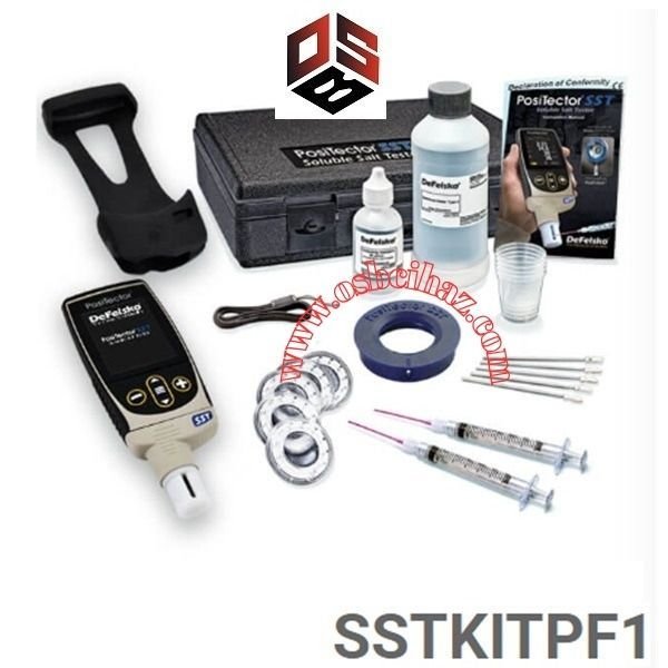 PosiTector SST-F Esnek Manyetik Halkalı Çözünebilir Tuz Ölçüm Kiti - SSTKITPF1