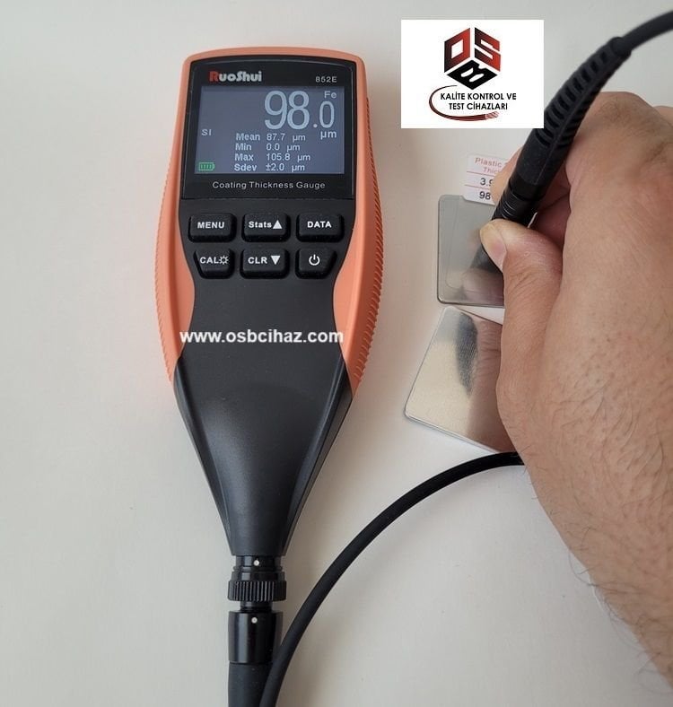 VICTOR 852E Boya ve Kaplama Kalınlık Ölçüm Cihazı-FNF Kablolu Problu