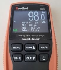 VICTOR 852E Boya ve Kaplama Kalınlık Ölçüm Cihazı-FNF Kablolu Problu