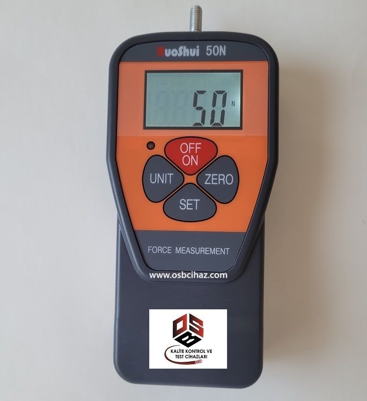 Dijital Dinamometre / Kuvvet Ölçer - Force Gauge Dijital Dinamometre - 50N
