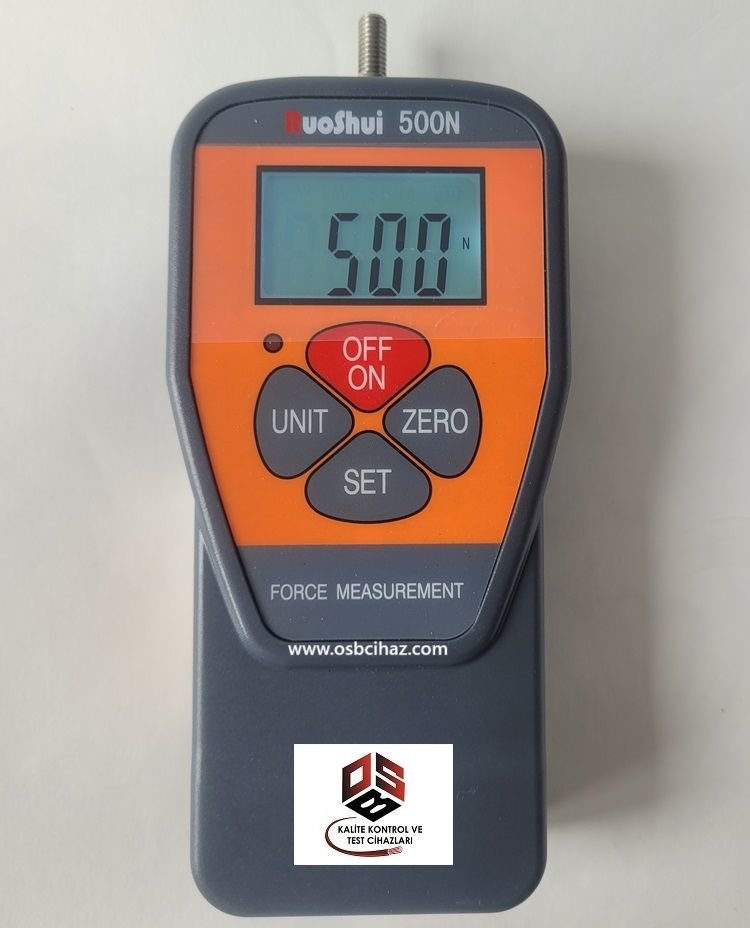 Dijital Dinamometre / Kuvvet Ölçer - Force Gauge Dijital Dinamometre - 500N